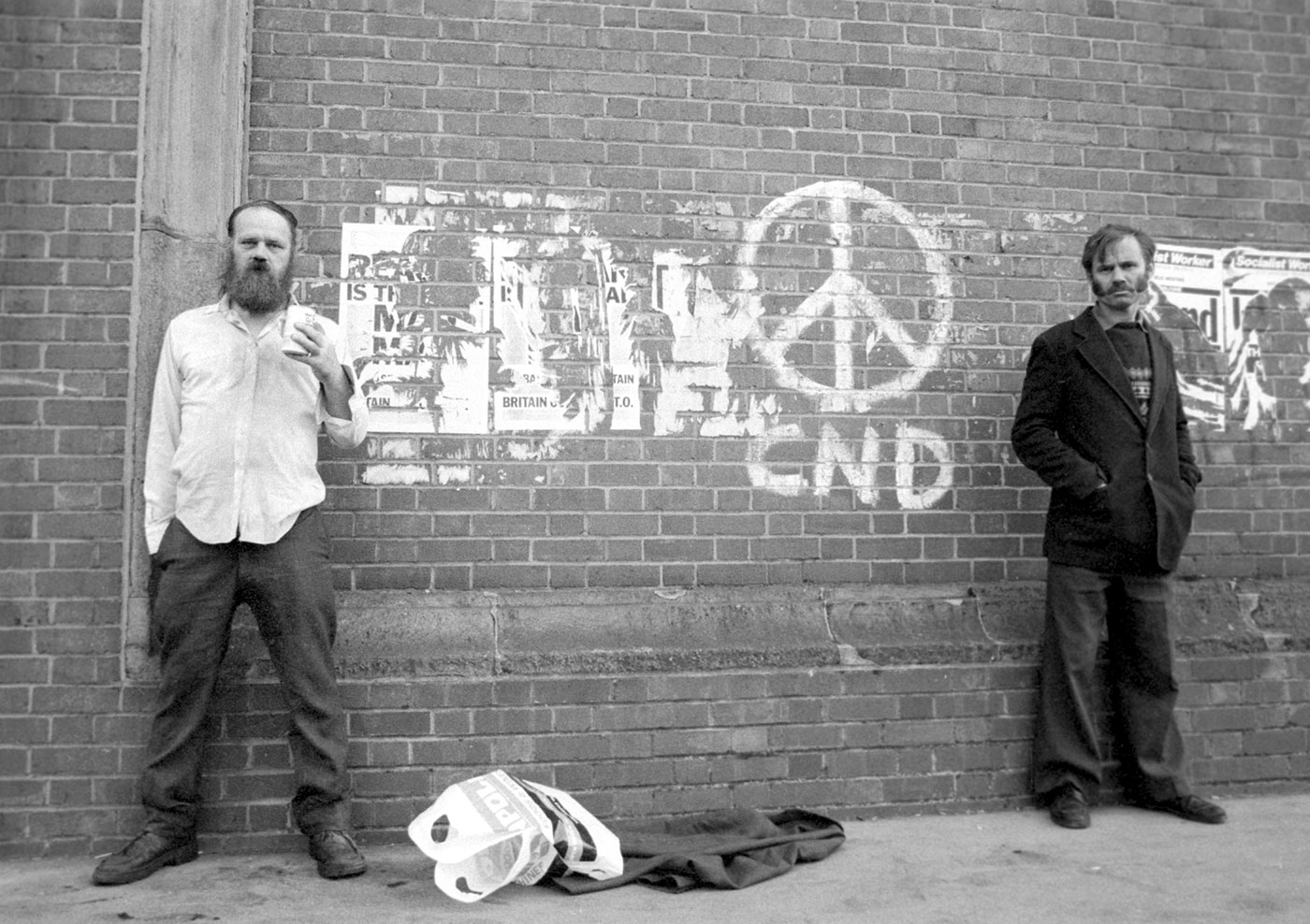 Hungerford Bridge, London 1986