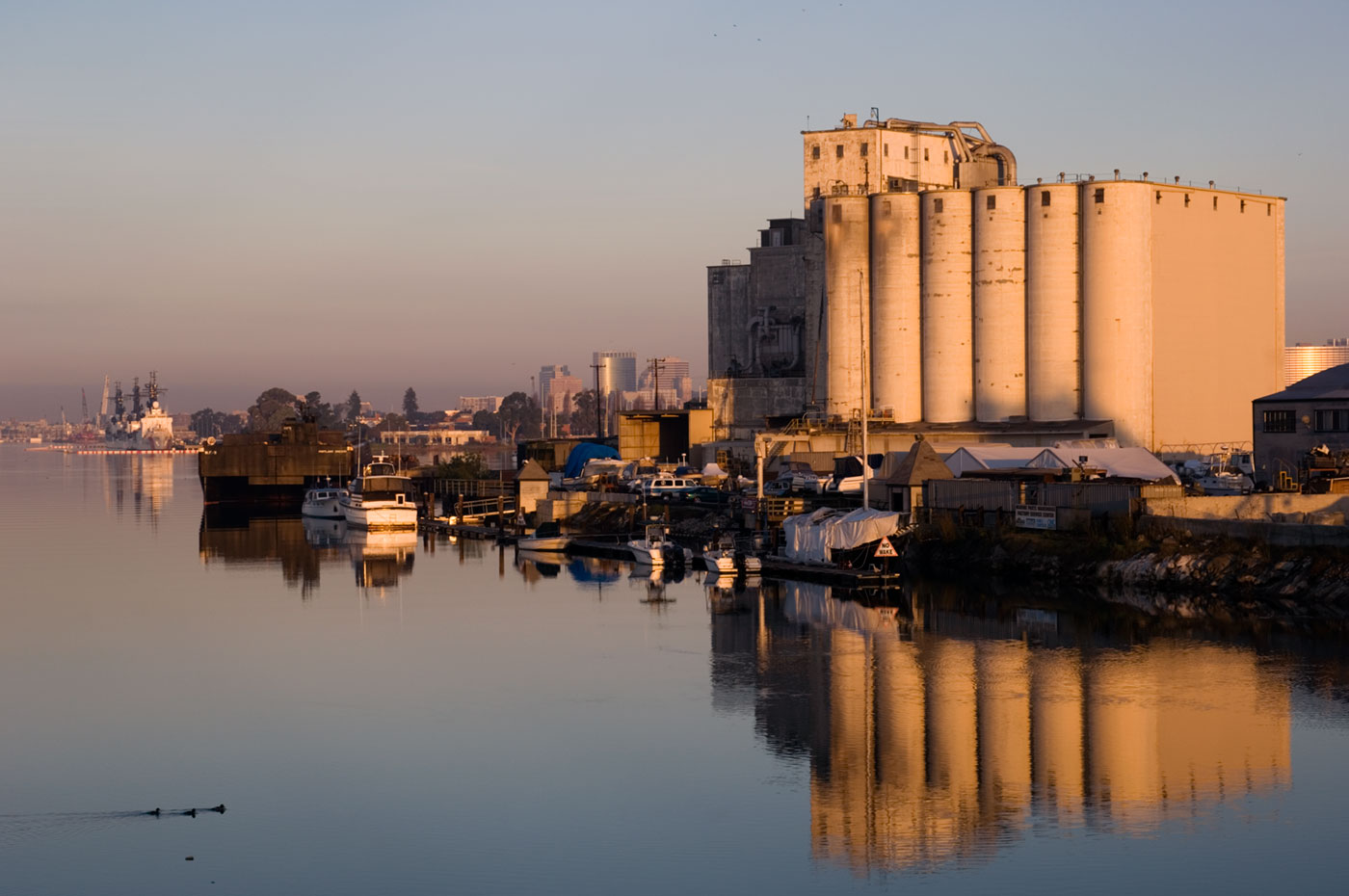 Sunrise, Oakland Estuary